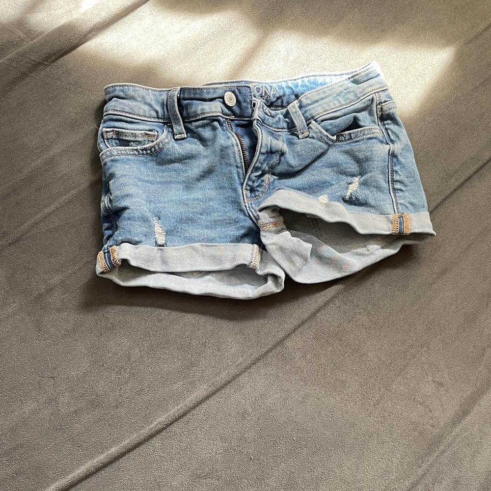 Arizona Jean Company Light Blue Jean Shorts
